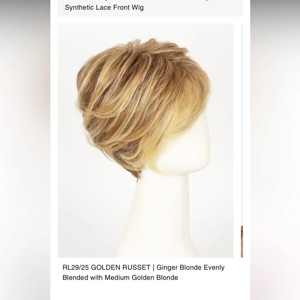 Raquel Welch RW Memory Cap Golden Russet Synthetic Lace  display picture 3